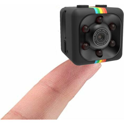 One Piece Mini SQ11 Caméra HD Vision Nocturne et Résolution 1080p (Noir) - 222222mm