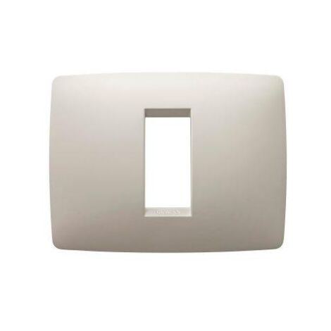ONE PLATE 1 GANG IVORY GEWISS GW16101TI