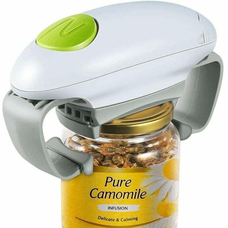 One Touch Ouvre Bocal Automatique,Multifonction Ouvrir des bocaux et vaisseaux