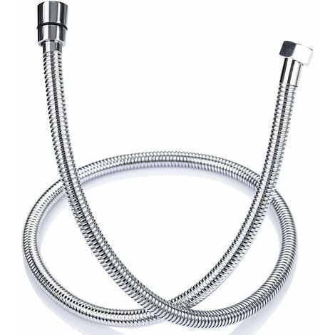 ONECE Flexible de Douche 1.2m en Acier Inoxydable Anti Torsion , Tuyau de Douche Raccord Standard G 1/2 Universel pour Salle de Bains