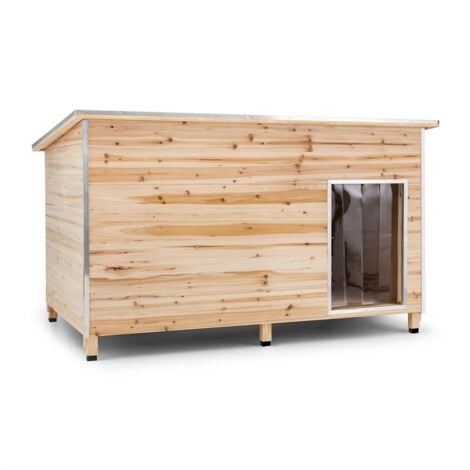 oneConcept Niche en bois taille L 120x90x90cm isolation coupe-vent