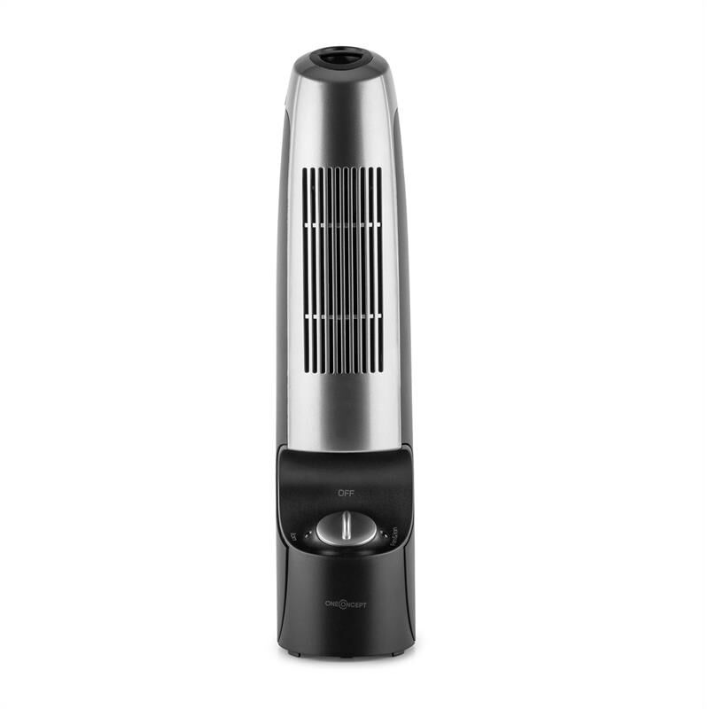 Mini ionisateur ioniseur purificateur d/'air compact pollen poussière argent