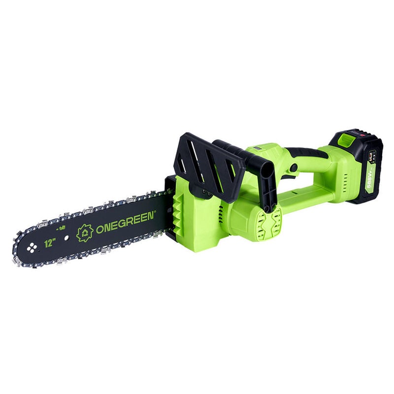 Tronçonneuse Sans Balais 12 pouces avec 2×588vf Batteries,Tronçonneuse à batterie 30 cm avec écran lcd, pour batterie Makita 18V