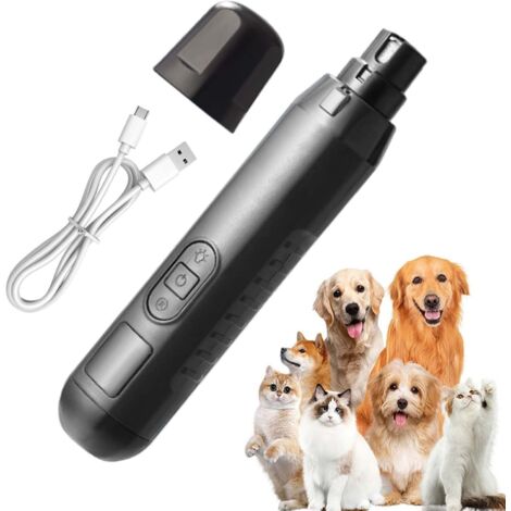 Ongles pour Chien Outil Soin Pattes USB Rechargeable 5