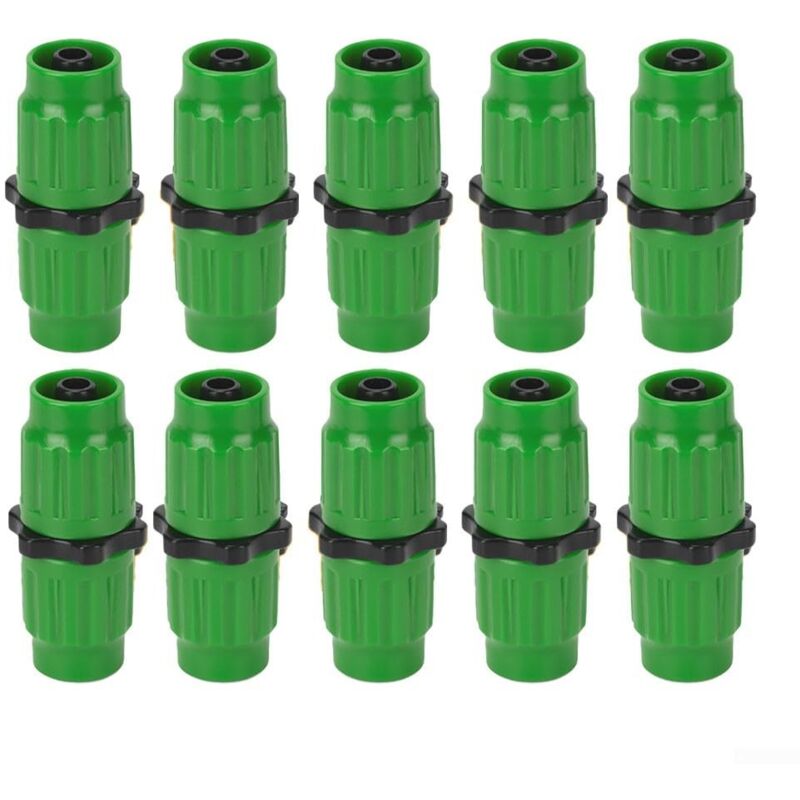 Oniissy Kit de raccord de robinet pour tuyau d'arrosage extensible - Kit de réparation multifonction - Raccord de tuyau de réparation rapide (10