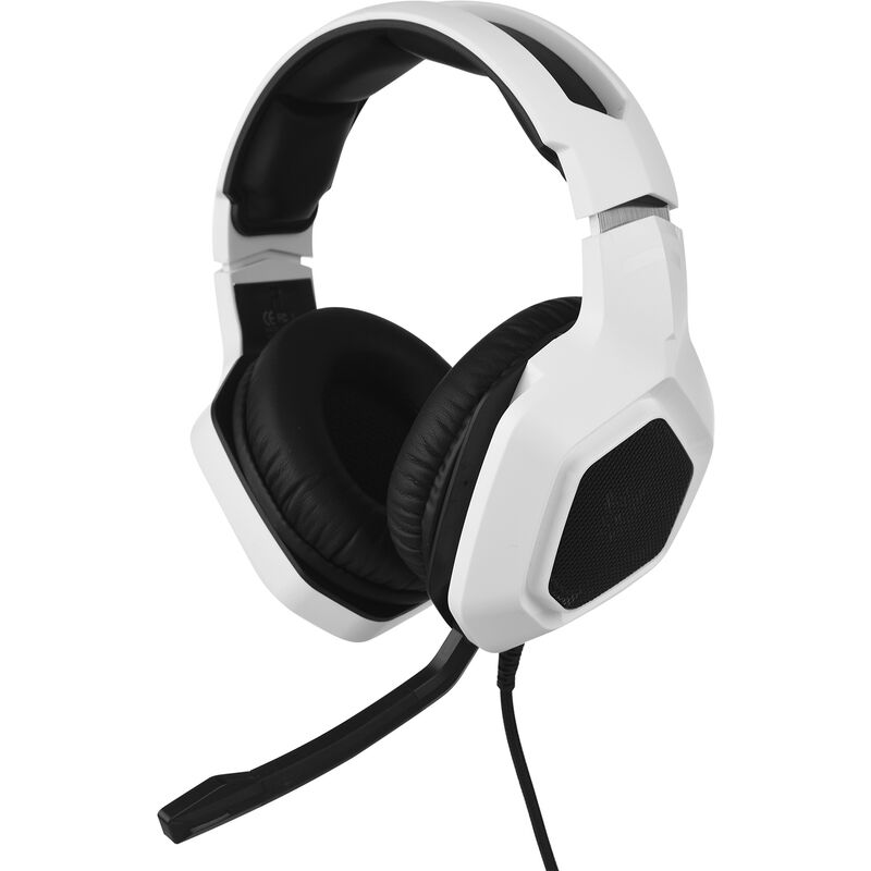 

K10 RGB Gaming Headset Auriculares con cable con microfono Auriculares con cancelacion de ruido para computadora PC Gamer, blanco - Onikuma