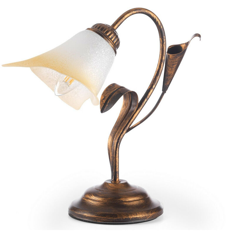 Onli - Lucrezia Glass Table Lamp, Bronze