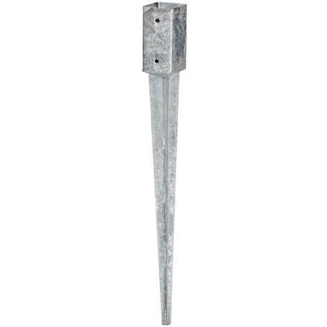 Onlywood Staffa fissaggio a punta per montante 7 x 7 cm