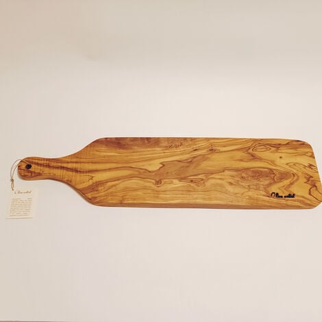 Tagliere da cucina con manico Ca'Naletto legno di noce 76 x 33 cm
