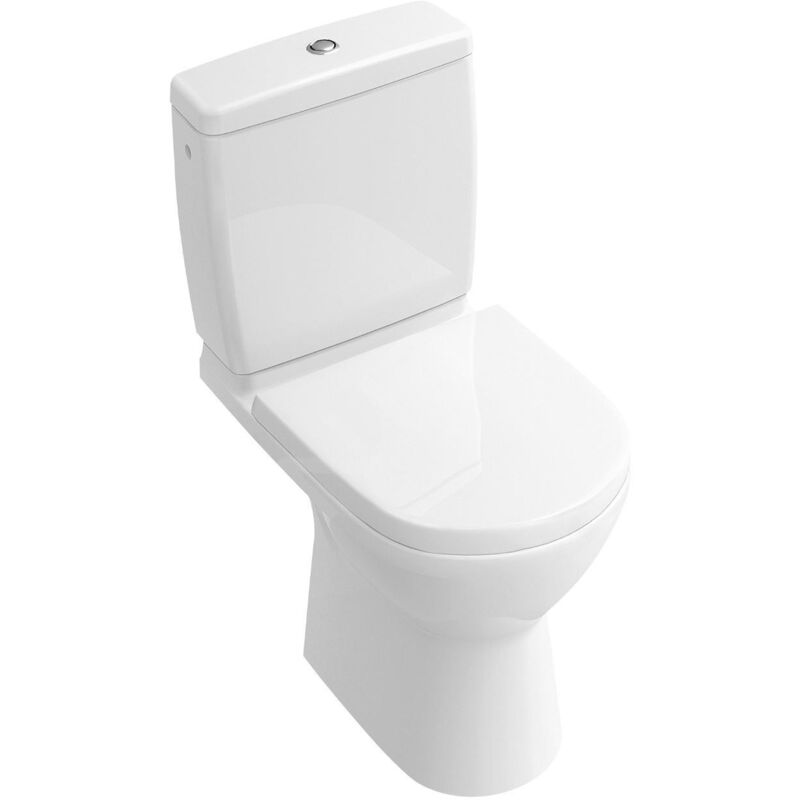 Villeroy&boch - O.novo - cuvette de wc Compact, sortie arrière, DirectFlush, blanc alpin 5689R001