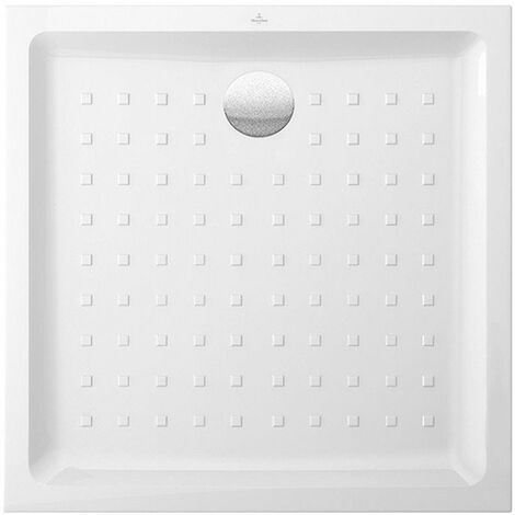 O.novo, Piatti doccia Quadrati, 1000 x 1000 x 60 mm, Profondità: 30 mm, Quadrati, in ceramica, sospesi o ad incasso, su piedi o su appoggio, Ceramica con tavolette e superficie lucida