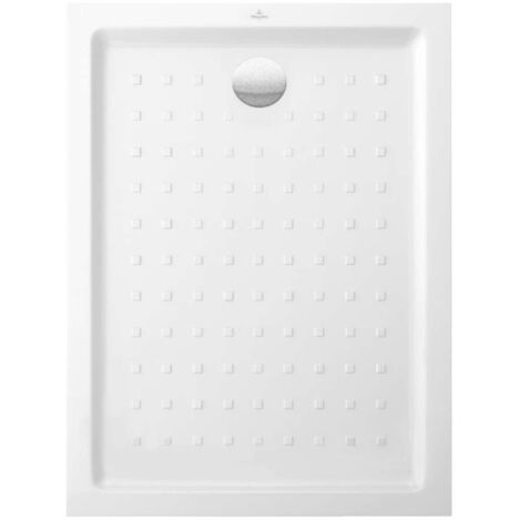 O.novo, Piatti doccia rettangolari, 1000 x 800 x 60 mm, Profondità: 30 mm, Rettangolari, in ceramica, sospesi o filotop, su piedi o da appoggio, Ceramica con tavolette e superficie lucida