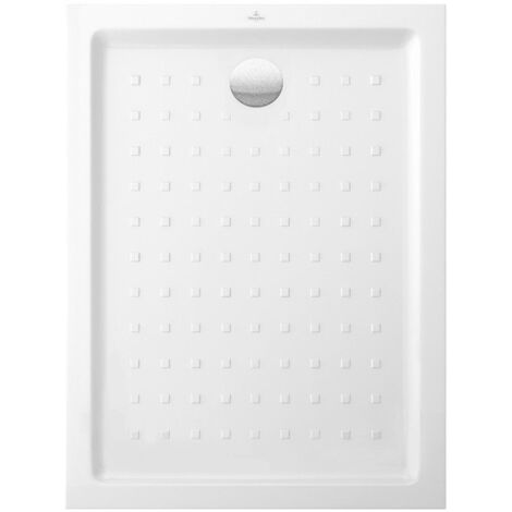 O.novo, Receveurs de douche rectangulaires, 1200 x 900 x 60 mm, Profondeur: 30 mm, Rectangulaire, en céramique, à poser ou à encastrer à fleur, sur pieds ou à poser, Céramiqueavec pastilles et surface