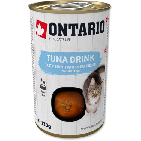 Ontario CAT Kitten Drink Tonno 135g