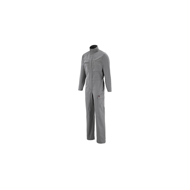 Onyx 1-ZIP coverall mineral grey 3XL - charcoal / red