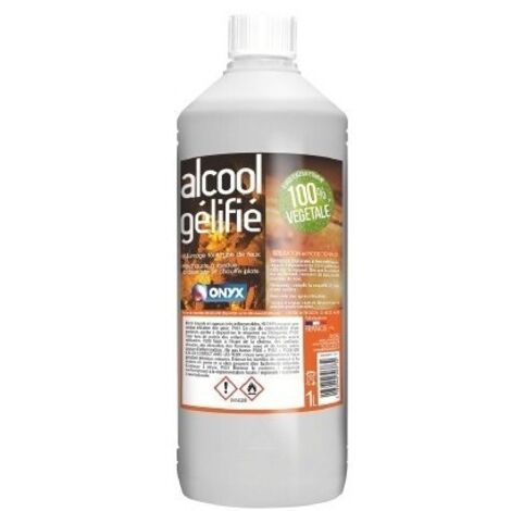Onyx Allume-feu gélifié transparent 1 litre pour barbecue