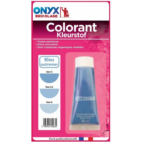 ONYX Colortech blister25mlbleuoutremer - ONYX de ARDEA - bleu outremer