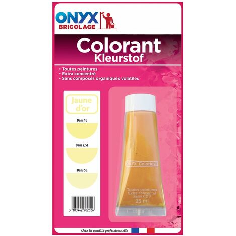 ONYX Colortech blister25mljaunedor - ONYX de ARDEA - jaune or