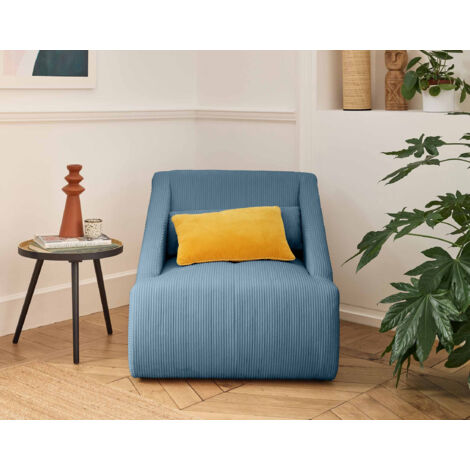 Onyx - sessel - cord - blau