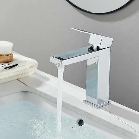 Rubinetto miscelatore alto per lavabo bagno Mirame con getto a cascata -  Edilcaputo Negozio Online