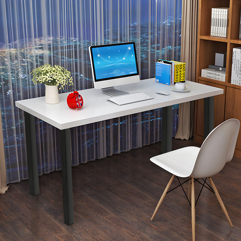 Skecten - Pied de Table Acier Lot de 4 Pieds Noir Support de Table 900mm