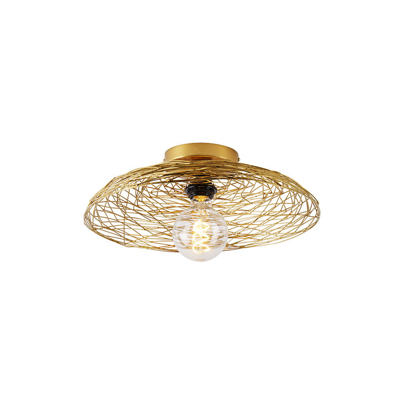 Oriental ceiling lamp gold 40 cm - Glan