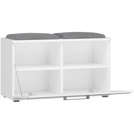Opal-Schuhschrank WEISSER OPAL