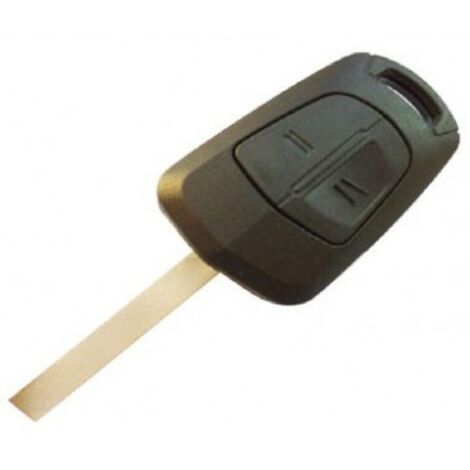 OPE23 - Coque - lame compatible avec Opel 2 boutons