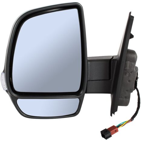 Opel Combo 2012- DOPPIO SPECCHIETTO ESTERNO RISCALDATO ELETTRICAMENTE nero SENZA SENSORE sinistro