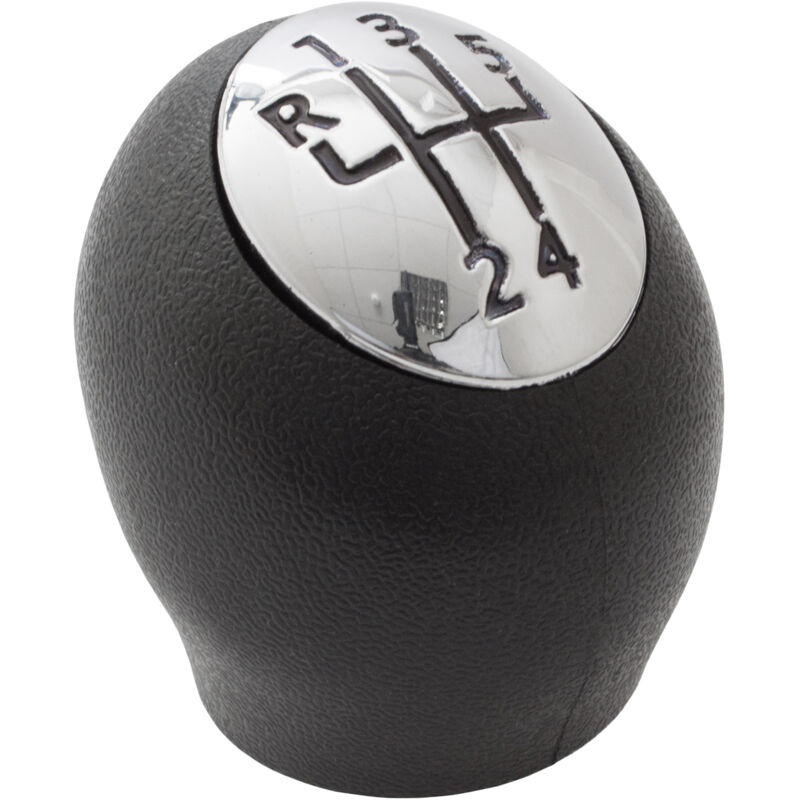 Opel Movano A 1998- Pomo de cambio de marchas de 5 velocidades negro + cromado