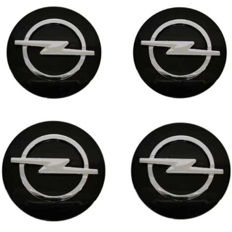 Opel Tigra 2004-2009 Car Wheel Center Hub Caps 4pcs Hub Caps Center Caps Wheel Covers Replacement Accessories 64mm - Black MUMU