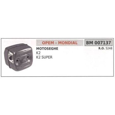 OPEM silencieux tronçonneuse K2 K2 SUPER 007137