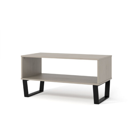 Open Coffee Table Grey Wax Finish