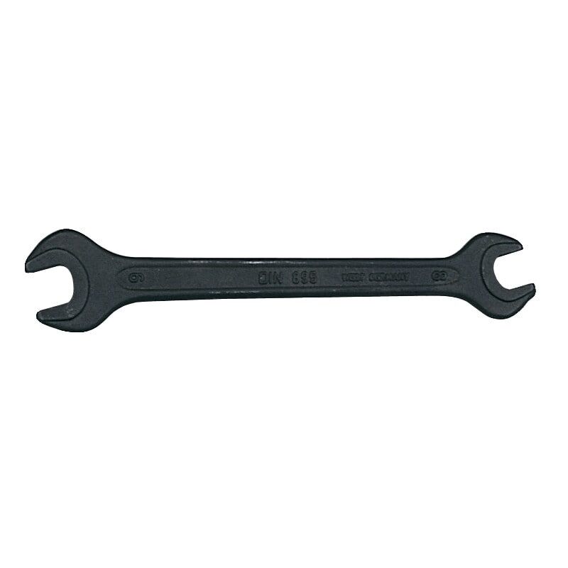 Metric Open Ended Spanner, Double End, Vanadium Steel, 13mm x 14mm - Kennedy