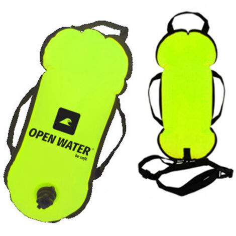 OpenWater aufblasbare Schwimmboje mit Griffen