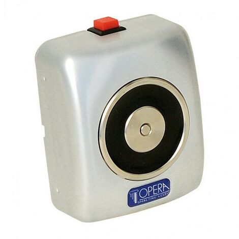 Opera 19001BDV Fermo elettromagnetico 24V/48V 55Kg bianco