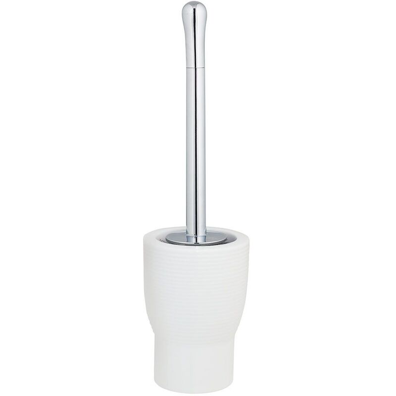 Porte-balai en porcelaine 'Opera' de Spirella en blanc 41 x Ø11,5 cm