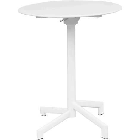 OPERA - set tavolo in metallo cm Ø 60 x 74 h con 2 poltrone Maris