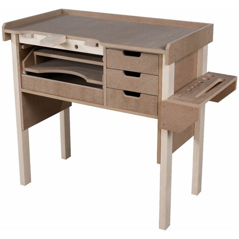 Opifex Craftsman / Jewellers Workbench 18mm MDF Surface with Tool Holder
