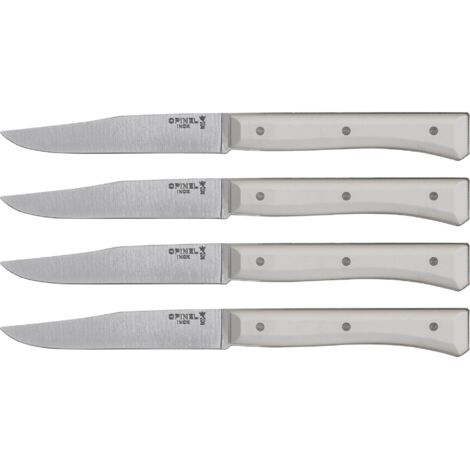 Opinel Facette Coffret 4 Couteaux Acier Inoxydable