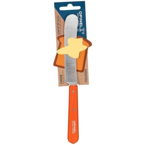 Opinel Frühstücksmesser Holzgriff mandarin