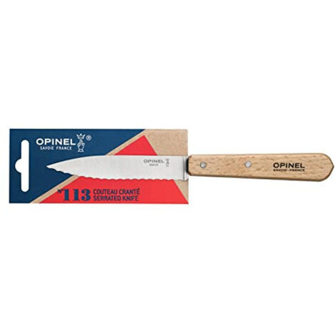 OPINEL Opinel Couteau de cuisine No.113 Couteau avec fine lame nature (001918)