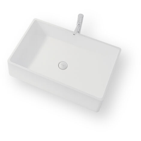 OPIO - LAVABO RETTANGOLARE DA APPOGGIO - Lavabo