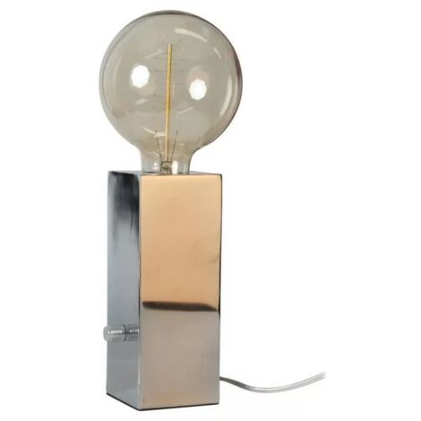 Opjet 011627 - Lampe à varier "TOTEM" E27 40W - 7.5x7.5H20cm - Chrome