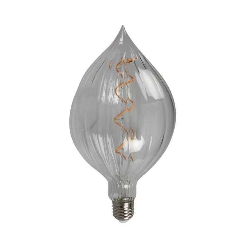 011698 Ampoule led E27 4W Ø23,5cm - rétro Edison Pedro - filament spiral - Opjet