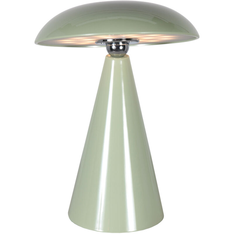 Anne Lighting - lampe de table - Mush - vert - métal - petite