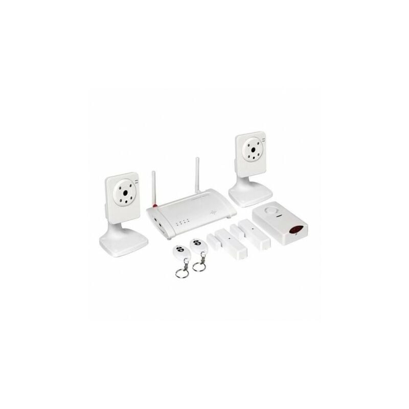 Pro Et Discount - Système Alarme et video Surveillance Wifi Maison Connecté PackOP Link 110764