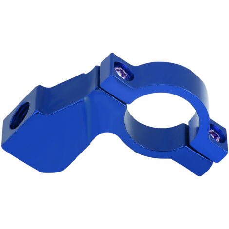 OPPWONG Spiegelhalterung, 10mm Lenker-Rückspiegeladapter Fahrradspiegel ATV-Lenkerspiegel HOPPEIN Aluminium Universal-Fahrradspiegel für Motorrad (Blau).