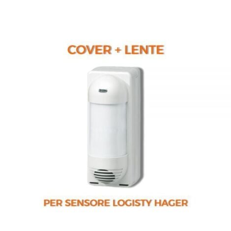 Optex cover coperchio e lente compatibile Logisty Hager rilevatore movimento esterno - S138-22I