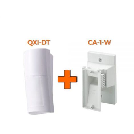 Optex sensore esterno doppia tecnologia filare 12 mt QXI-DT + Staffa CA-1W
